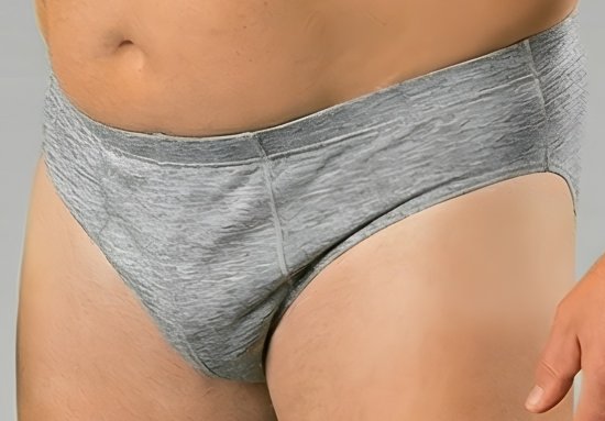 20 Nodi 934 Stretch Cotton Briefs Grey - Slips - Herenslips in Grote Maten 