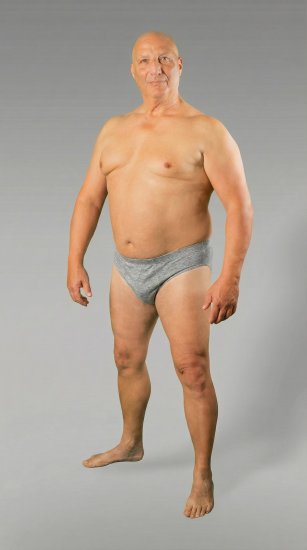 20 Nodi 934 Stretch Cotton Briefs Grey - Slips - Herenslips in Grote Maten 