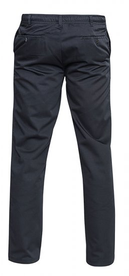 D555 Basilio Pants with elasticated waist Black - Jeans & broeken - Jeans & Broeken Grote Maten Heren