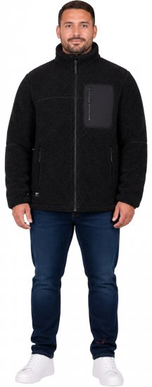 Dobsom Parma Jas Zwart - Sportkleding & outdoor - Grote Maten Sportkleding Heren