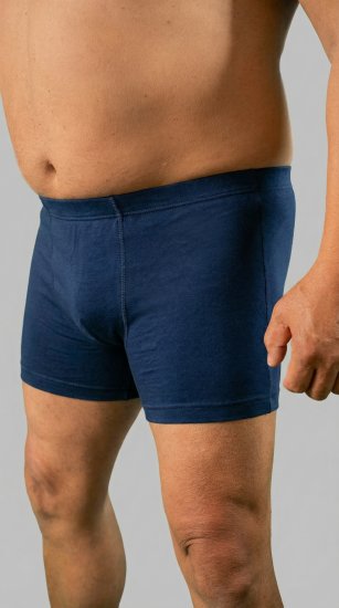 20 Nodi 978 Stretch Cotton Boxer with Internal Elastic Band Navy - Boxershorts - Grote Maten Boxershorts Heren