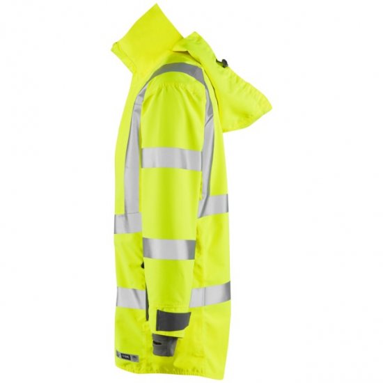 Leo Eastleigh Ecoviz 10K Performance Breathable Anorak Hi-Vis Yellow - Werkkleding - Werkkleding Grote Maten Heren