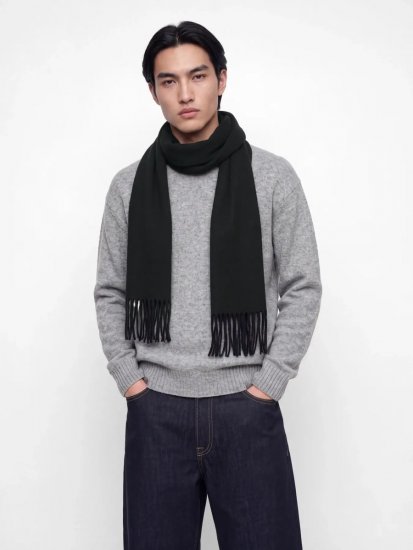Jack & Jones Kelowna Sjaal Zwart - Sjaals - 
