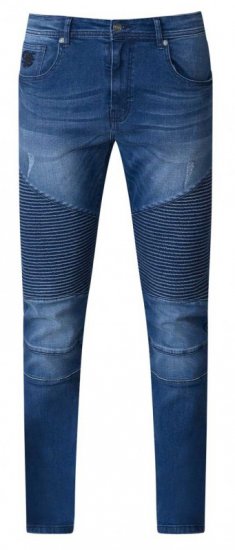D555 Abrams Biker Style Jeans - Jeans & broeken - Jeans & Broeken Grote Maten Heren