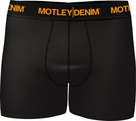 Motley Denim Amsterdam Boxershorts Black 2-pack - Ondergoed & zwem - Grote Maten Ondergoed Heren