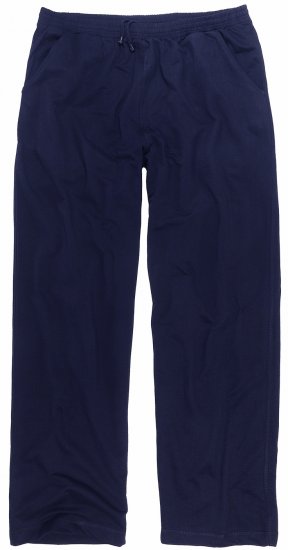 Adamo Athen Sweatpants with Open Hem Navy - Joggingbroeken & shorts - Joggingbroeken & Shorts Heren Grote Maten