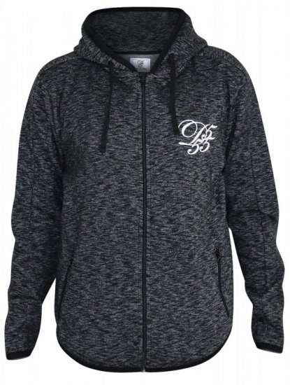D555 Bennie Full zip Hoodie - Sweaters & hoodies - Sweaters & Hoodies Grote Maten Heren