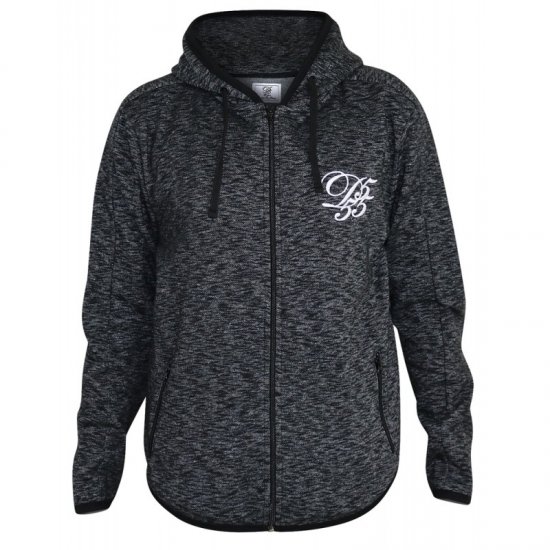 D555 Bennie Full zip Hoodie - Sweaters & hoodies - Sweaters & Hoodies Grote Maten Heren