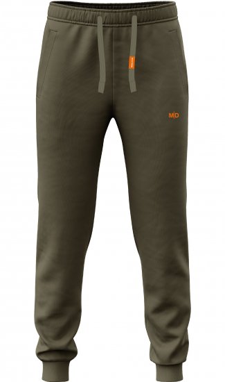 Motley Denim Berlin Sweatpants Dark Khaki - Joggingbroeken & shorts - Joggingbroeken & Shorts Heren Grote Maten
