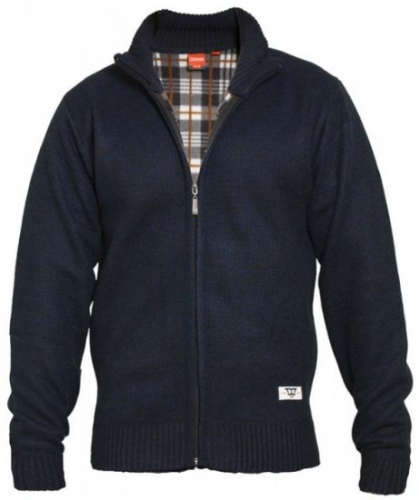 D555 Braxton Sweater Navy - Sweaters & hoodies - Sweaters & Hoodies Grote Maten Heren