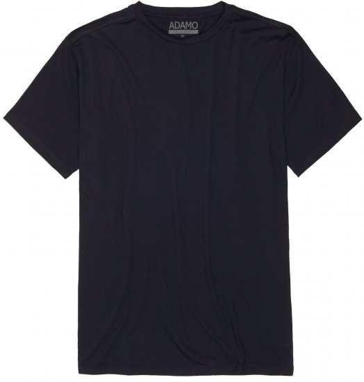 Adamo Bud Regular fit Heavy weight T-shirt Navy - T-shirts - Grote Maten T-shirts Heren