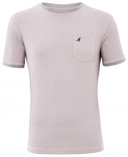 Kangol Cosmo T-shirt Grey - T-shirts - Grote Maten T-shirts Heren