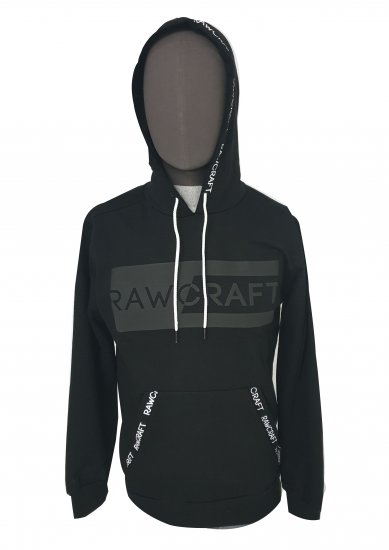 Rawcraft Cregan Hoodie Black - Sweaters & hoodies - Sweaters & Hoodies Grote Maten Heren