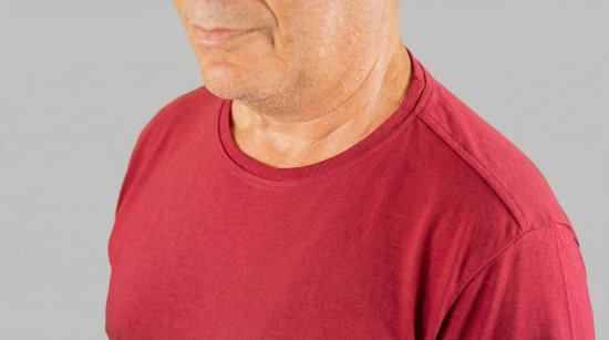 20 Nodi Mezzogiorno Sports T-Shirt Red - T-shirts - Grote Maten T-shirts Heren