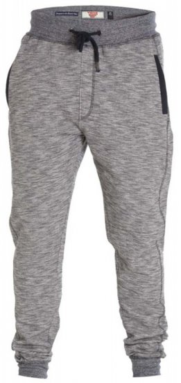 D555 Denzel Sweatpants Grey - Joggingbroeken & shorts - Joggingbroeken & Shorts Heren Grote Maten