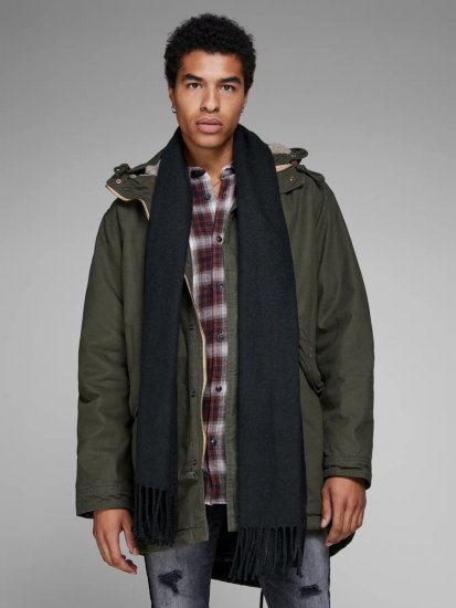 Jack & Jones Solid Sjaal Zwart - Sjaals - 