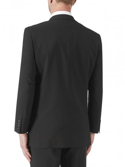 Skopes Darwin Suit jacket Black stripe - Pakken - Grote Maten Kostuum Heren