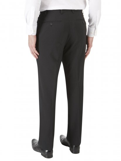 Skopes Darwin Suit pants Black Stripe - Jeans & broeken - Jeans & Broeken Grote Maten Heren