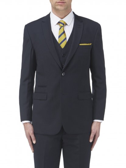Skopes Madrid Suit jacket Navy - Pakken - Grote Maten Kostuum Heren