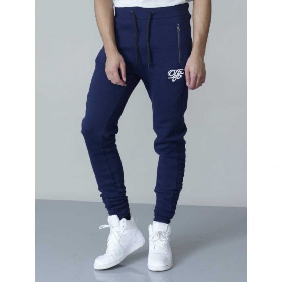 D555 Javier Fashion Sweatpants Navy - Joggingbroeken & shorts - Joggingbroeken & Shorts Heren Grote Maten