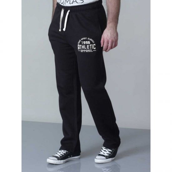 D555 Tony Sweatpants Black - Joggingbroeken & shorts - Joggingbroeken & Shorts Heren Grote Maten
