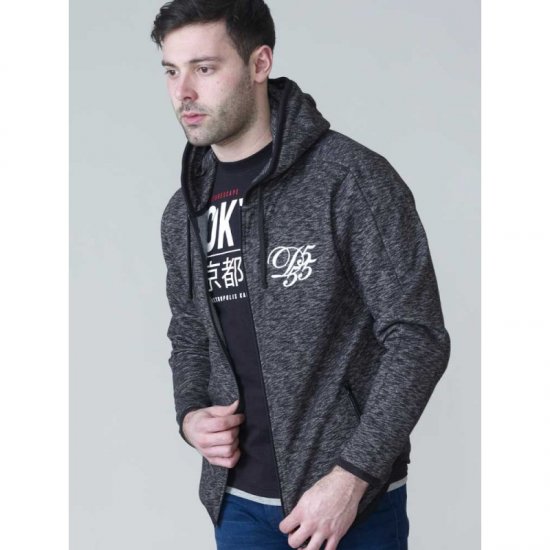 D555 Bennie Full zip Hoodie - Sweaters & hoodies - Sweaters & Hoodies Grote Maten Heren
