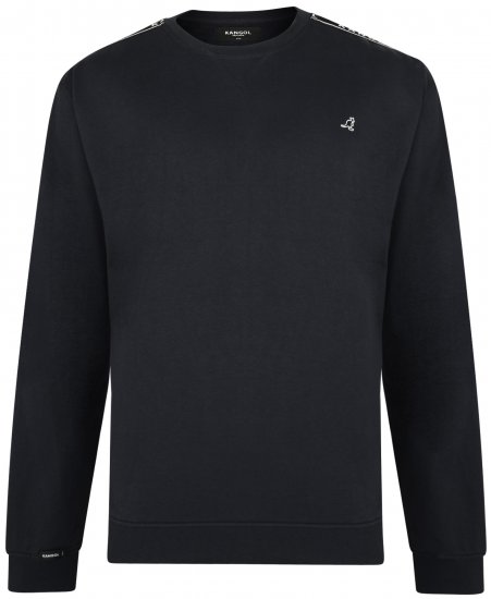 Kangol Foray Sweatshirt Black - Sweaters & hoodies - Sweaters & Hoodies Grote Maten Heren