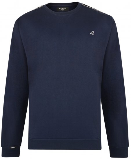 Kangol Foray Sweatshirt Navy - Sweaters & hoodies - Sweaters & Hoodies Grote Maten Heren