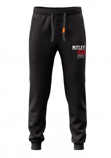 Motley Denim Glasgow Sweatpants Black - Joggingbroeken & shorts - Joggingbroeken & Shorts Heren Grote Maten