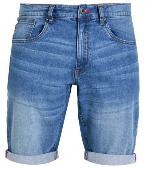 D555 Griffin Denim Shorts Stonewash - Korte broeken - Grote Maten Korte Broeken Heren