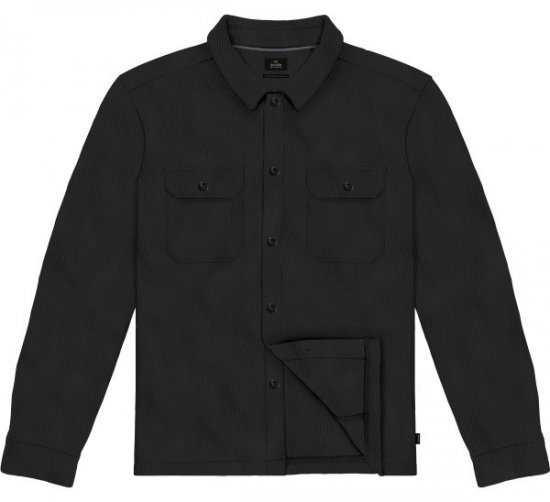 Double Outfitters GS-5237 Overshirt Zwart - Overhemden - Overhemden Grote Maten Heren