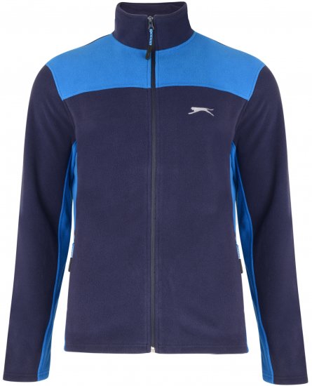 Slazenger Haines Microfleece Navy - Sweaters & hoodies - Sweaters & Hoodies Grote Maten Heren