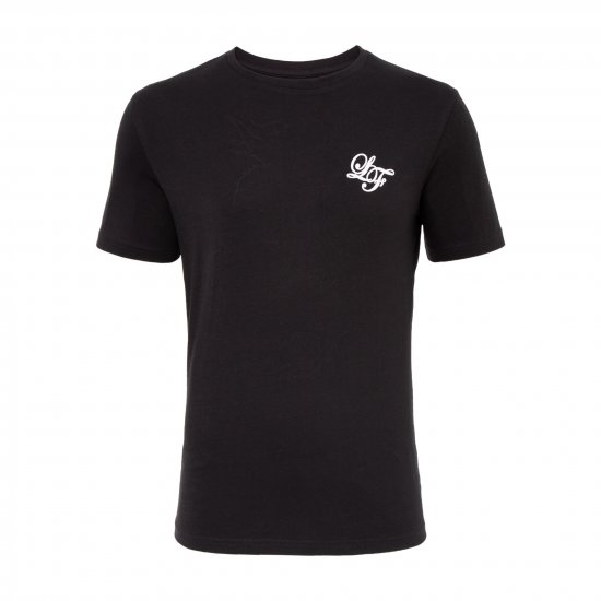 Loyalty & Faith Helix T-shirt Black - T-shirts - Grote Maten T-shirts Heren