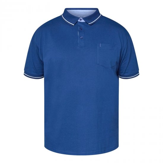 North Latitude Superflex Polo Blauw - Polo shirts - Grote Maten Poloshirts Heren