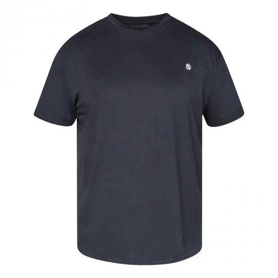North Latitude T-Shirt With Back Print Zwart - TALL T-shirts - TALL T-Shirts Heren