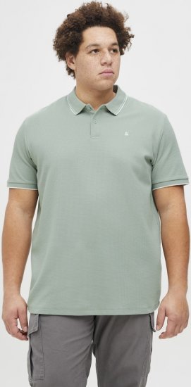 Jack & Jones AUSTIN CLASSIC Polo Iceberg Green - Polo shirts - Grote Maten Poloshirts Heren
