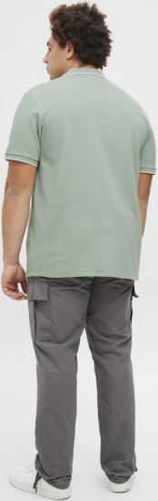 Jack & Jones AUSTIN CLASSIC Polo Iceberg Green - Polo shirts - Grote Maten Poloshirts Heren