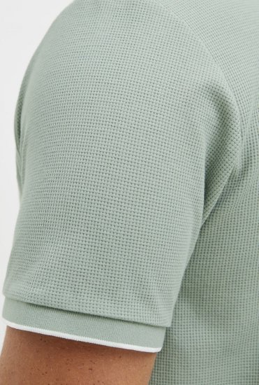 Jack & Jones AUSTIN CLASSIC Polo Iceberg Green - Polo shirts - Grote Maten Poloshirts Heren