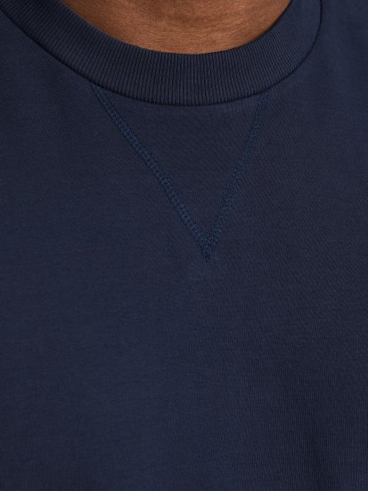 Jack & Jones Basic Sweatshirt Navy Blazer - Sweaters & hoodies - Sweaters & Hoodies Grote Maten Heren