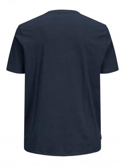 Jack & Jones Joshua T-shirt Navy - T-shirts - Grote Maten T-shirts Heren