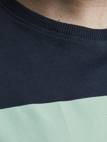 Jack & Jones Joshua T-shirt Navy - T-shirts - Grote Maten T-shirts Heren