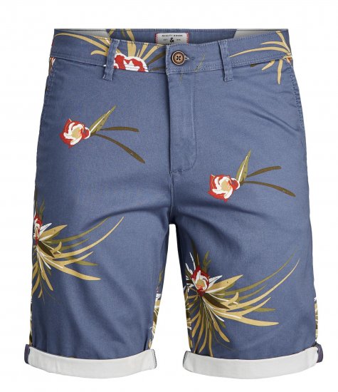 Jack & Jones Bowie Chino Short Indigo - Korte broeken - Grote Maten Korte Broeken Heren