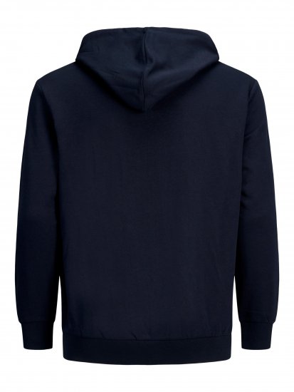Jack & Jones Califlomax Sweat Hood Navy blazer - Sweaters & hoodies - Sweaters & Hoodies Grote Maten Heren
