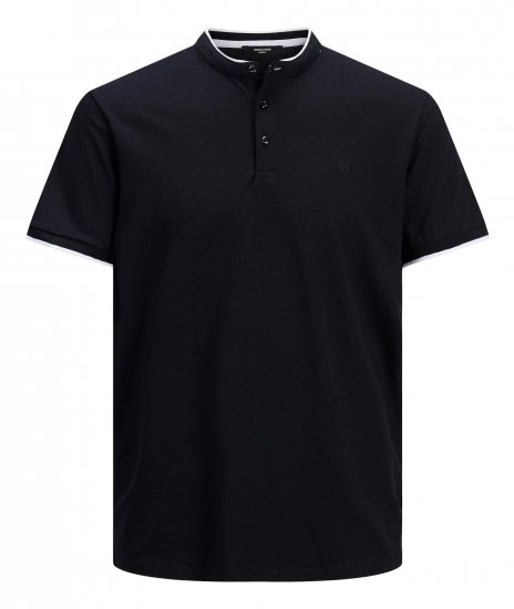 Jack & Jones Blastretch Polo S/S Navy - T-shirts - Grote Maten T-shirts Heren