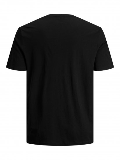 Jack & Jones Booster T-shirt Black - T-shirts - Grote Maten T-shirts Heren