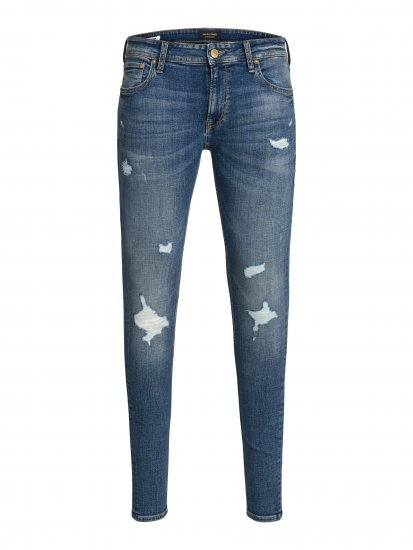 Jack & Jones Liam 101 Skinny Blue Denim - Jeans & broeken - Jeans & Broeken Grote Maten Heren