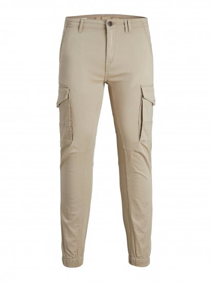 Jack & Jones JPSTPAUL Cuffed Cargopants Sand - Jeans & broeken - Jeans & Broeken Grote Maten Heren