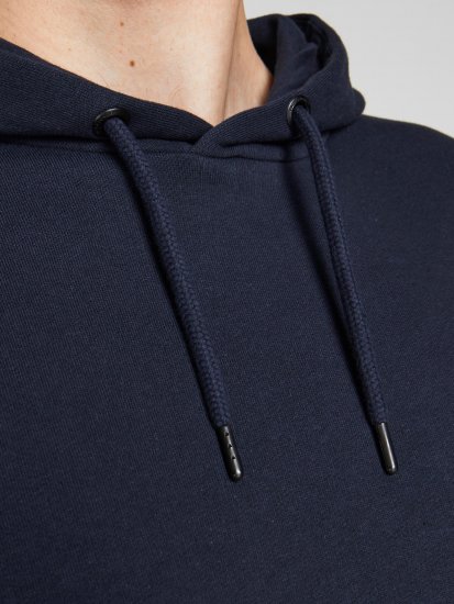 Jack & Jones JJESHARK SWEAT Hoodie Navy - Sweaters & hoodies - Sweaters & Hoodies Grote Maten Heren