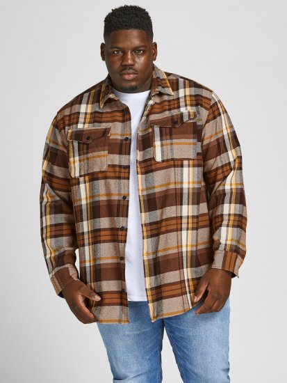 Jack & Jones JPRBLUWOODLAND Checked Shirt - Overhemden - Overhemden Grote Maten Heren