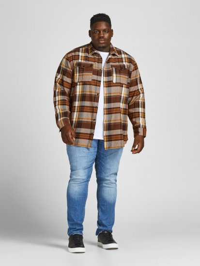 Jack & Jones JPRBLUWOODLAND Checked Shirt - Overhemden - Overhemden Grote Maten Heren